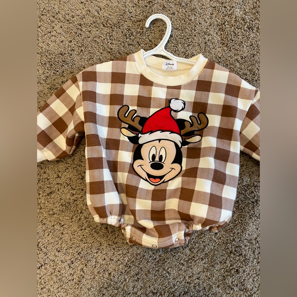 Disney Christmas Bubble Romper